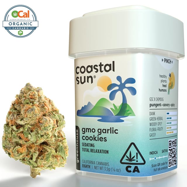 GMO Garlic Cookies 3.5G Greenhouse flw