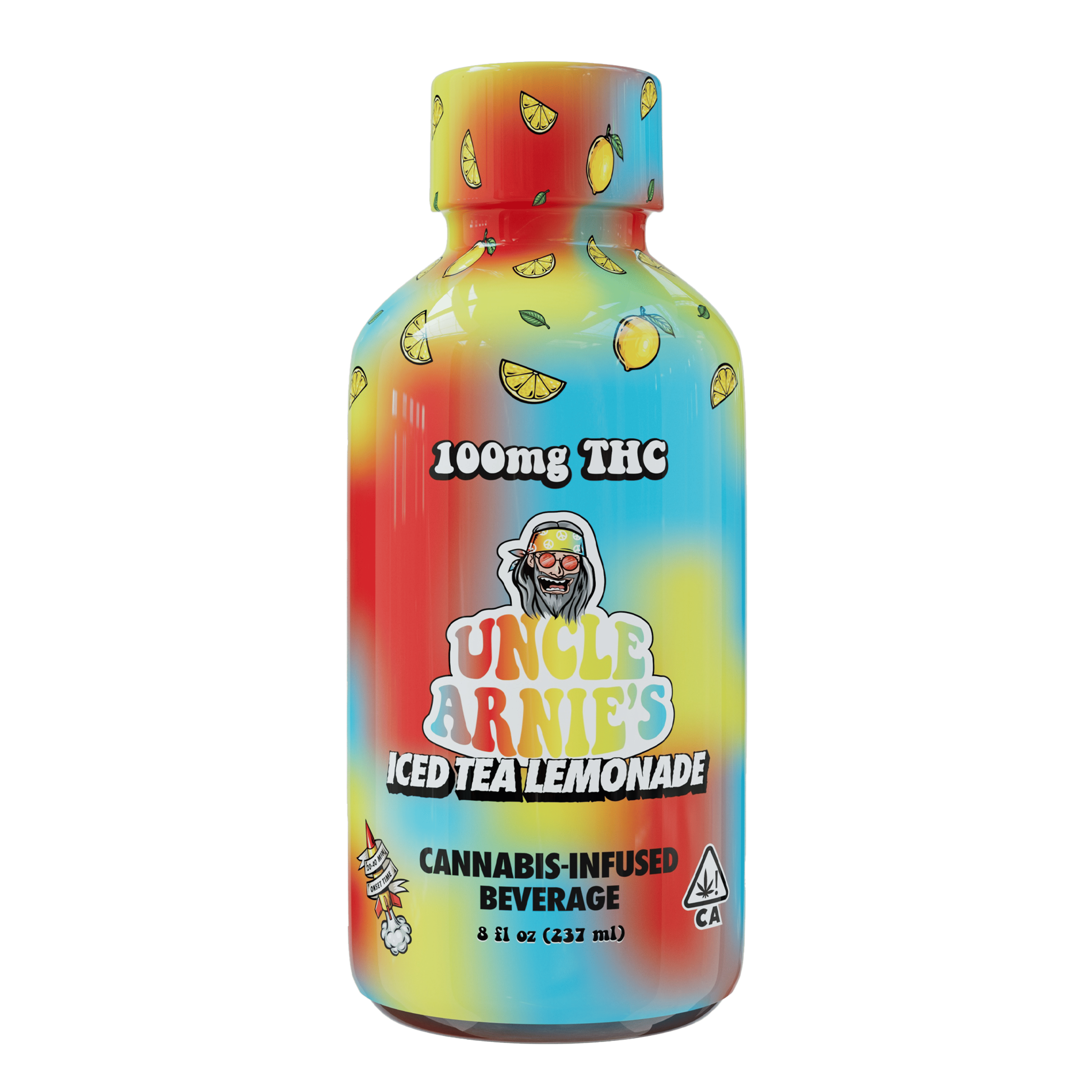 Iced Tea Lemonade - Beverage - Uncle Arnies - 8oz (100mg) - $9.99 - Edibles