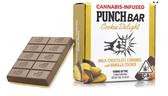 Milk Chocolate Caramel w/Vanilla Cookie - Cookie delight
