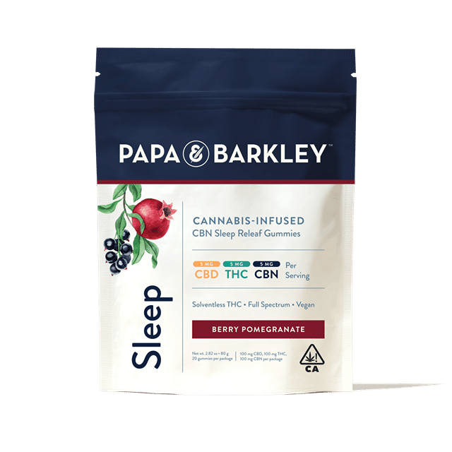 100mg Berry Pomegranate Sleep Releaf Gummies