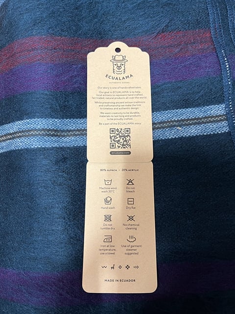 Alpaca Fleece Blanket