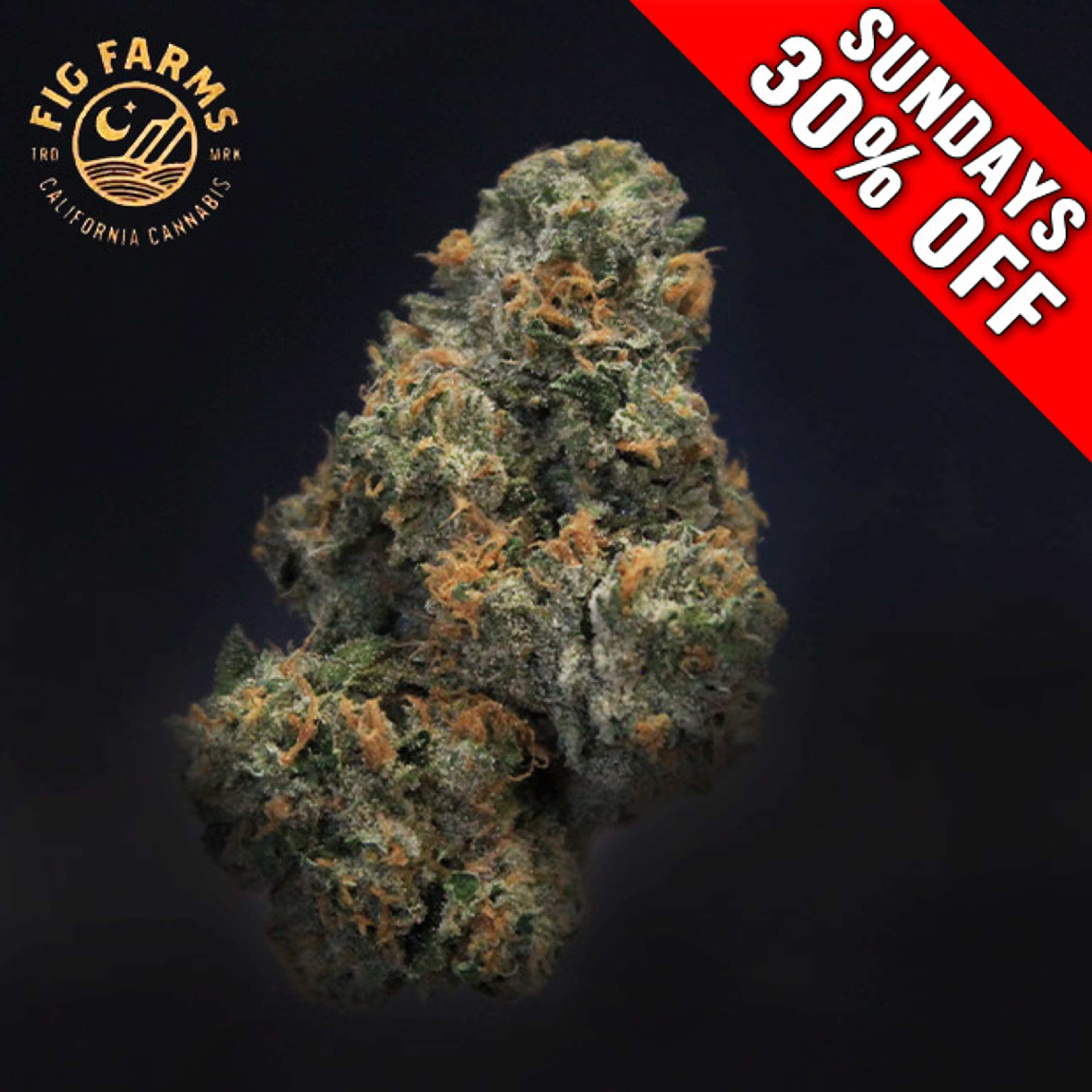 Fig Farms - Krypto Chronic - 3.5g - Fig Farms - KC - AA Flower - 3.5g - $42.99 - Indoor Flowers