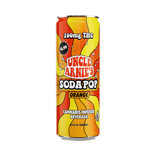 Orange Soda Pop - 100mg