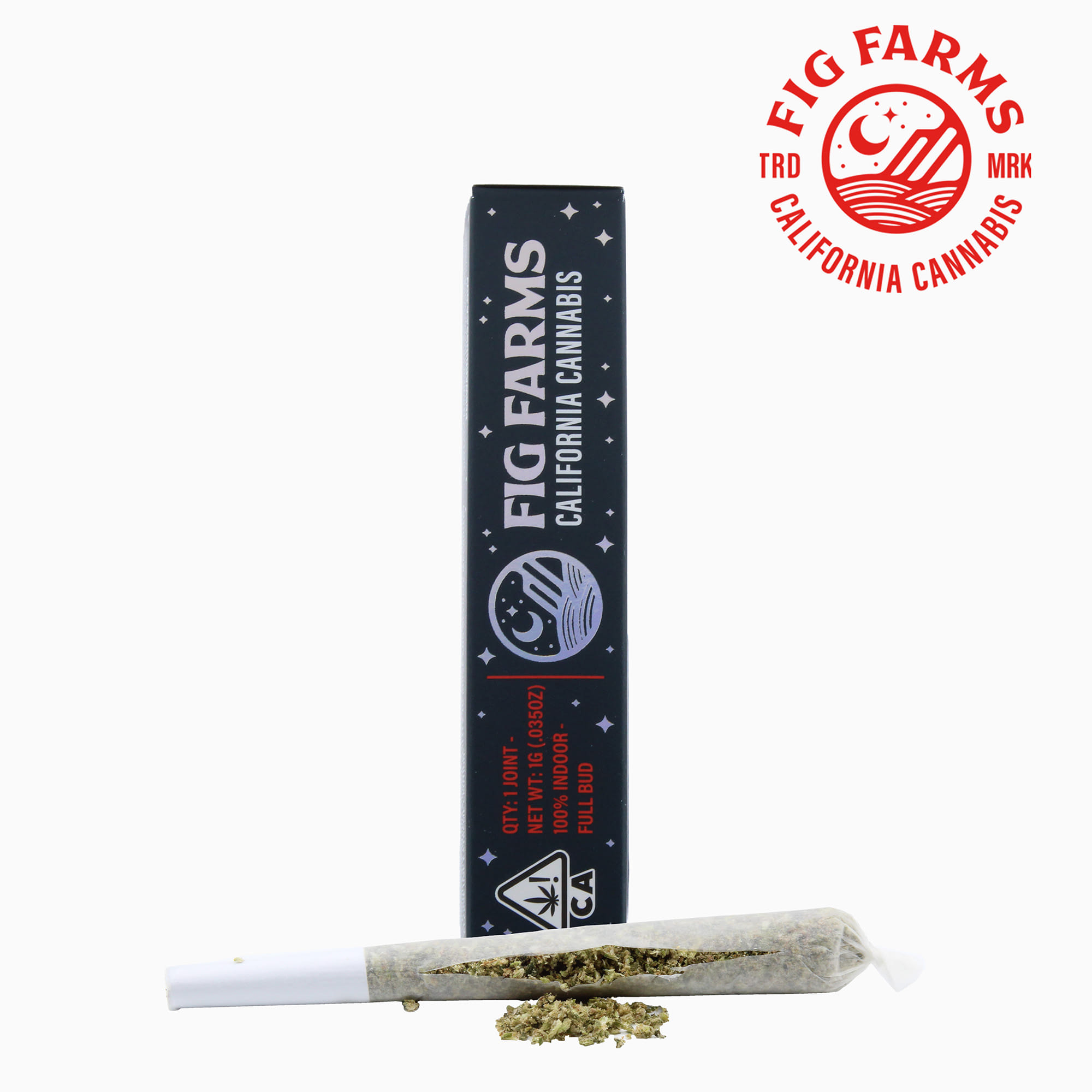 FIG FARMS - Blue Face (I/H) - 1g Indoor Preroll - Fig Farms - PR - $15 - Prerolls