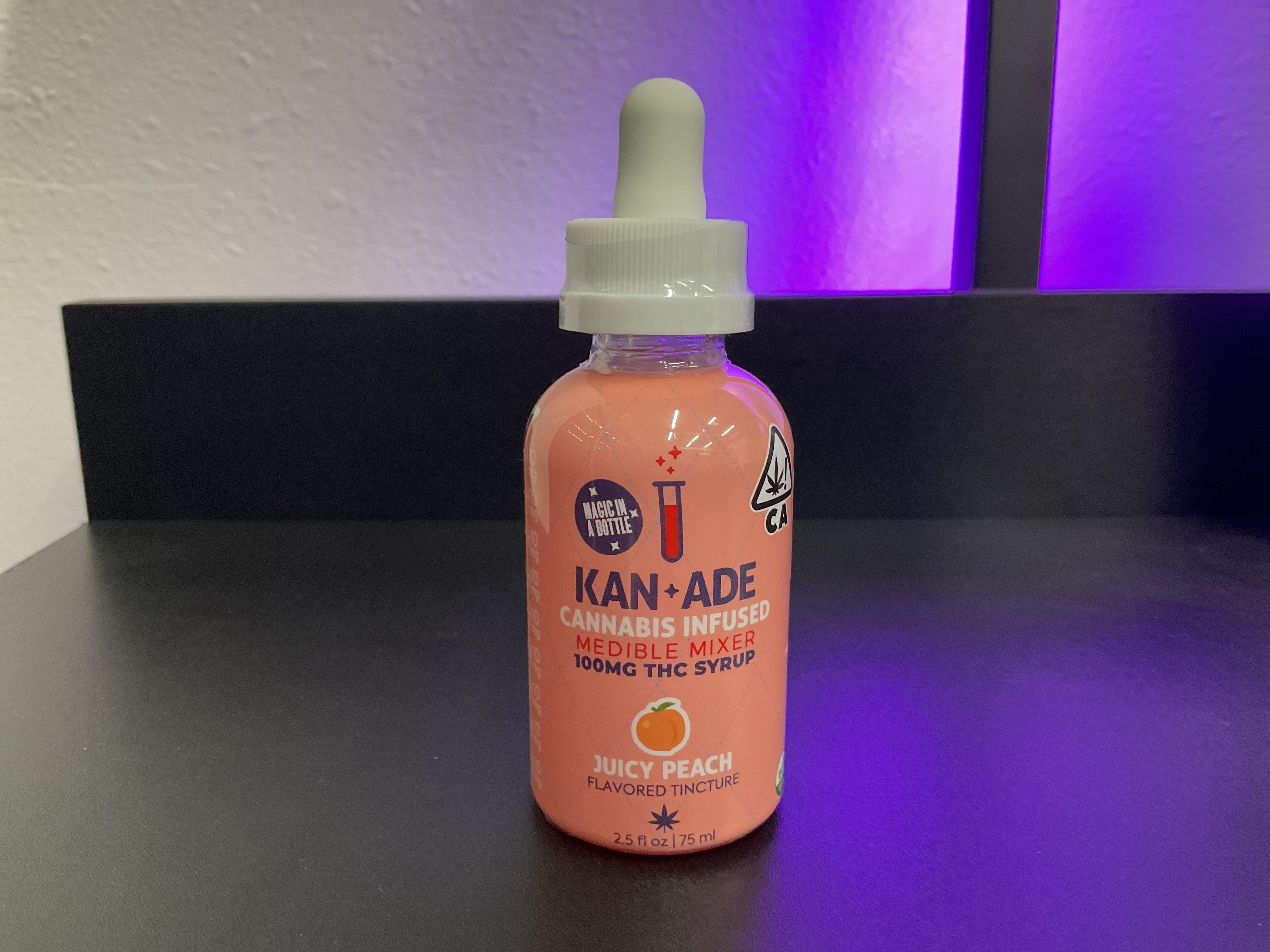 KAN-ADE 100MG PEACH - Kan-ade - KAN-ADE 100MG PEACH - $7 - Tinctures