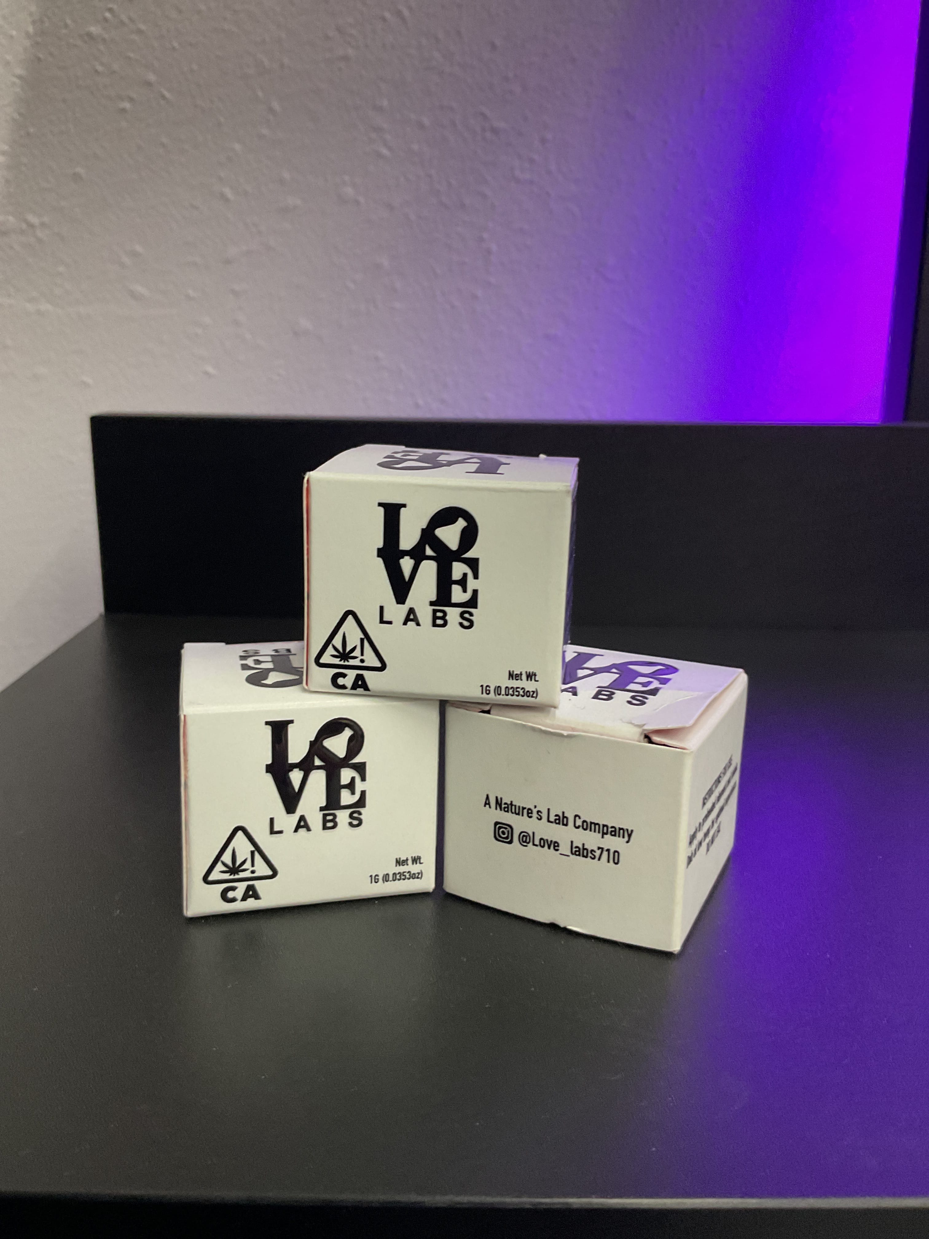 Love Labs Runtz badder - Love Labs - Love Labs Runtz - $20 - Concentrates