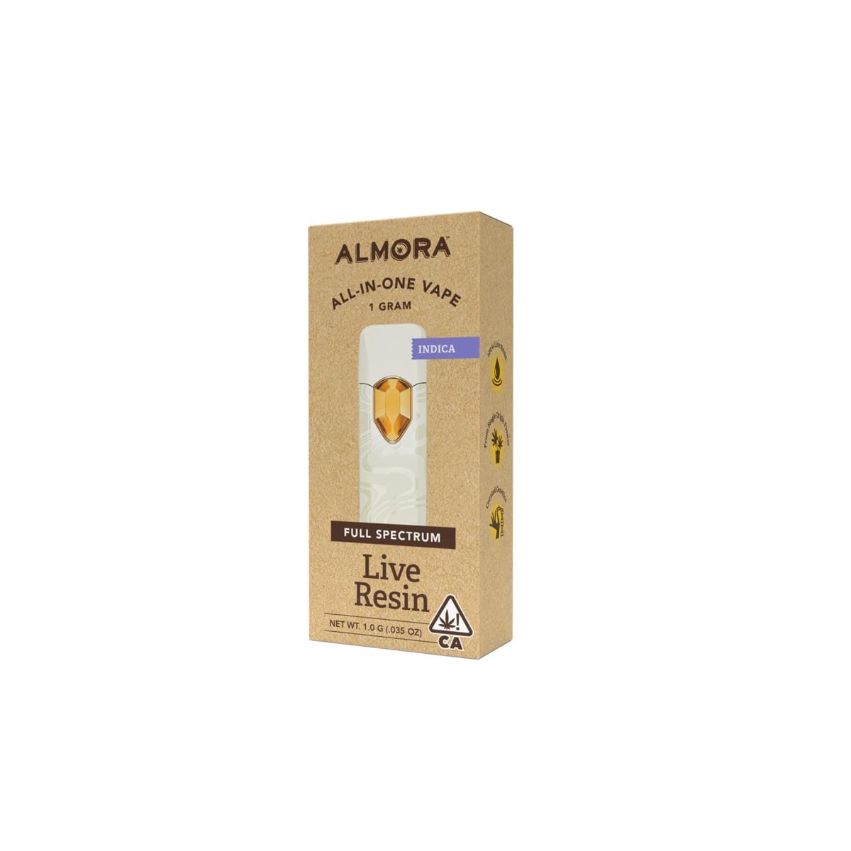 Governmint Oasis Live Resin AIO - 1g - Almora -  - $36 - Concentrates