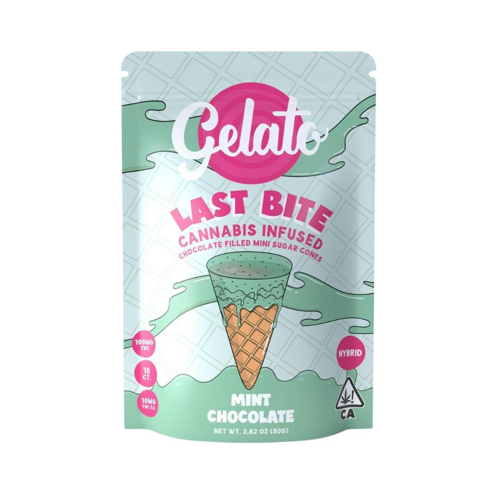 Gelato — Mint Chocolate Chip - 100mg Last Bite Cones