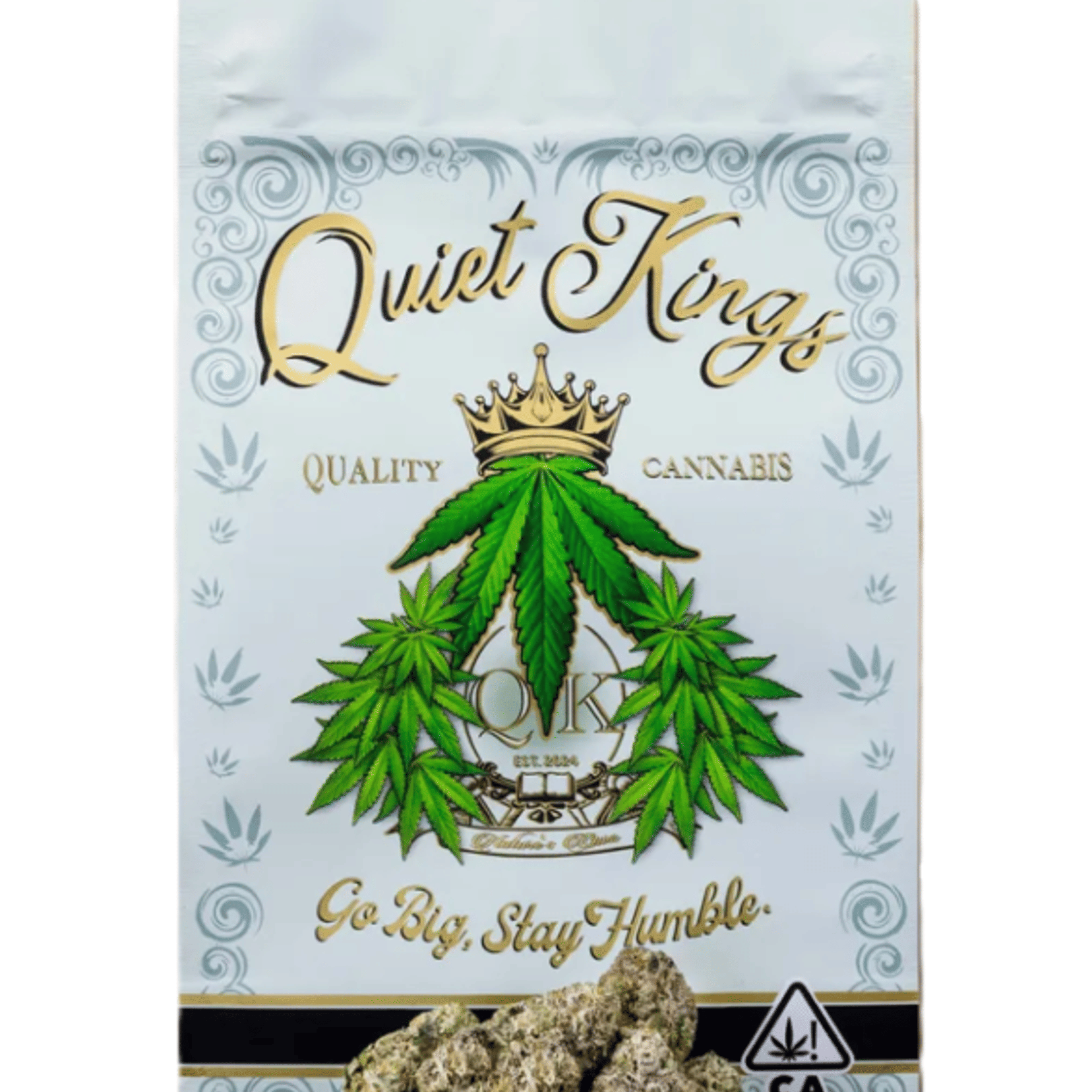 Quiet Kings Eighth 3.5g - Quiet Kings - Black Cherry Gelato (I) - $15.99 - Pre-Packaged Flowers