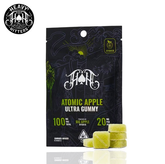 Heavy Hitters - Atomic Apple Gummies - 100mg - Heavy Hitters -  - $16.99 - Edibles
