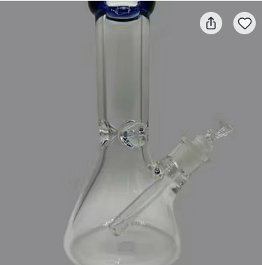 10 " CLEAR BEAKER BONG WITH BOWL