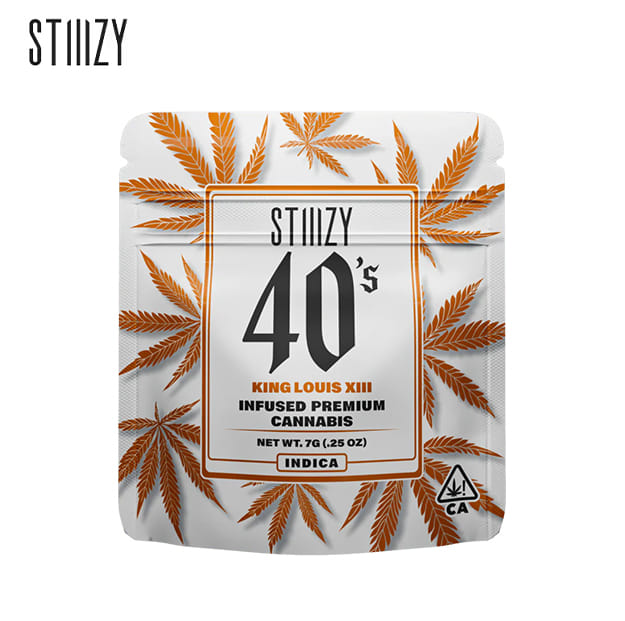 Stiiizy - King Louis XIII - 40's Infused Flower - 7g ***B2G1 EVERYDAY*** - Stiiizy -  - $34.99 - Indoor Flowers