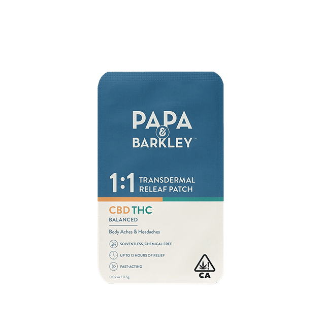 Releaf Patch 1:1 - CBD:THC
