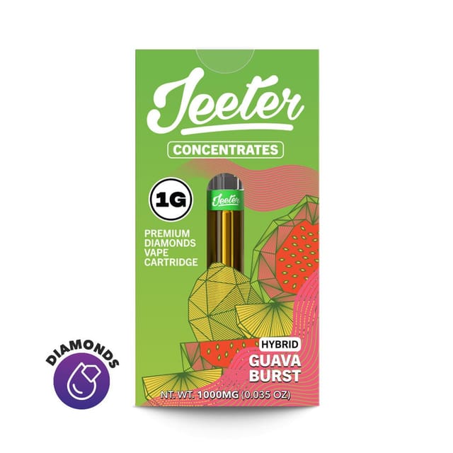 Jeeter Concentrates Diamonds Vape Cartridge - Guava Burst