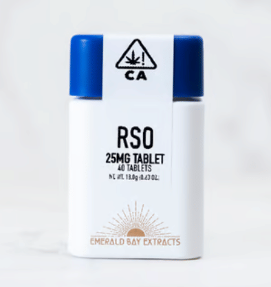 Emerald Bay Extracts: Glitter Bomb - 25mg RSO Tablets - Emerald Bay Extracts -  - $57 - Tablets & Capsules