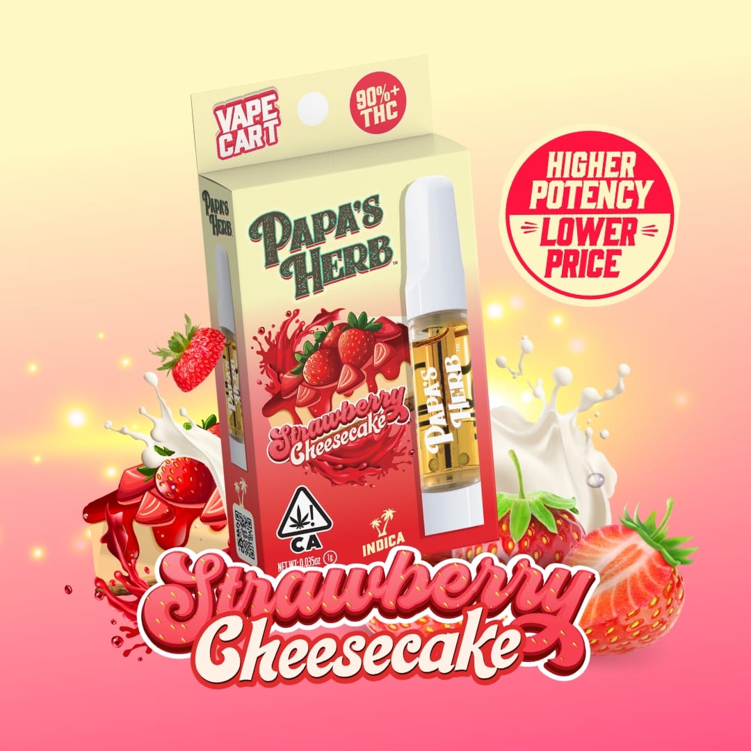 Papa's Herb — Strawberry Cheesecake