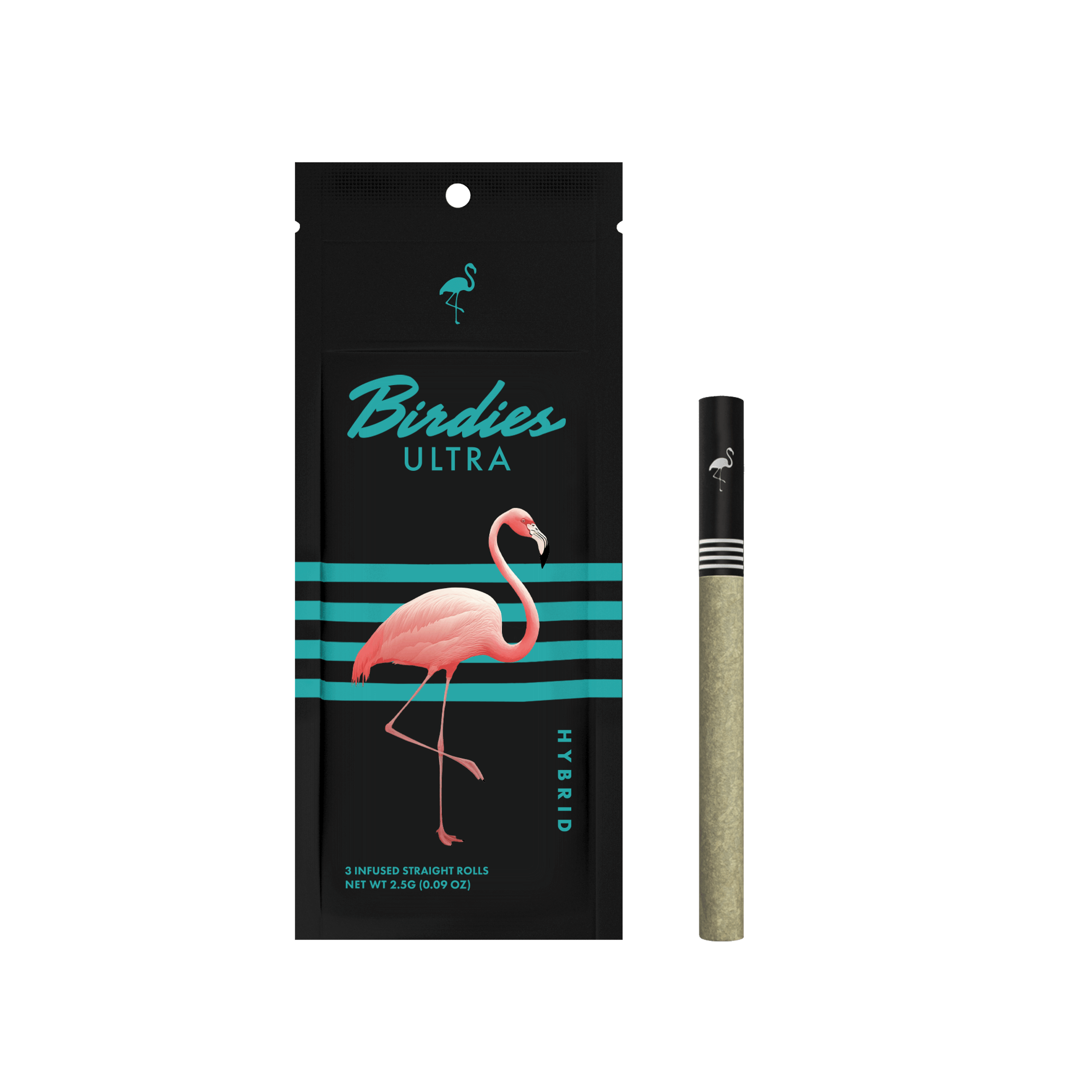 Birdies: Ultra Hybrid Infused Pre-Rolls (3 Pack) - 2.5g - Birdies - - $17.50 - Infused Pre-Rolls