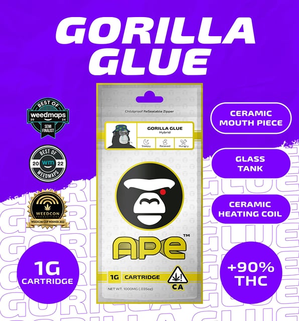 GORILLA GLUE — Sauce Cart 1000 mg.