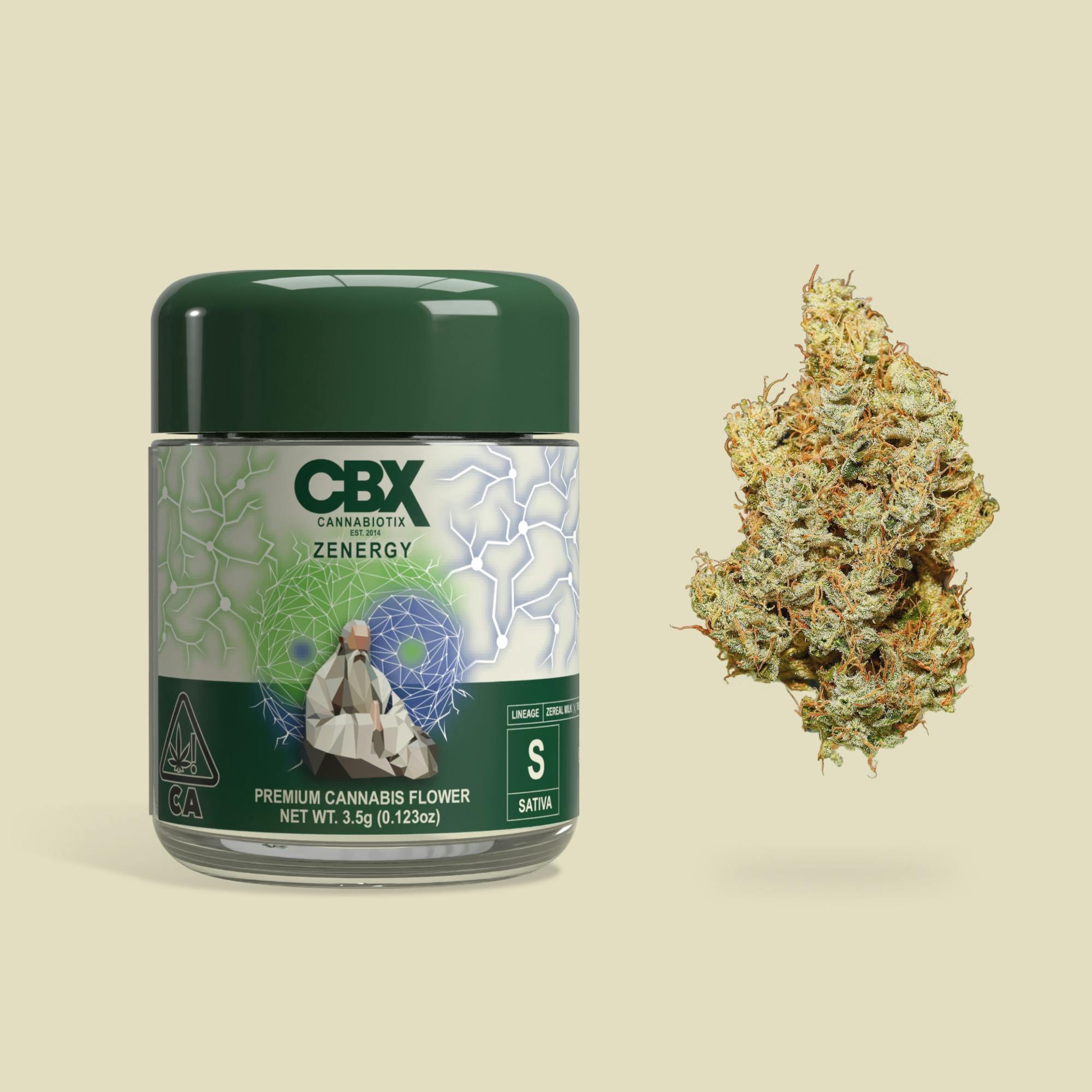 CBX | 3.5g - Zenergy - Sativa - Cannabiotix -  - $48 - Flowers