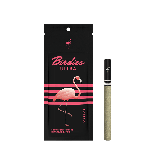 Ultra Sativa | 2.55g | 3 infused preroll Pack