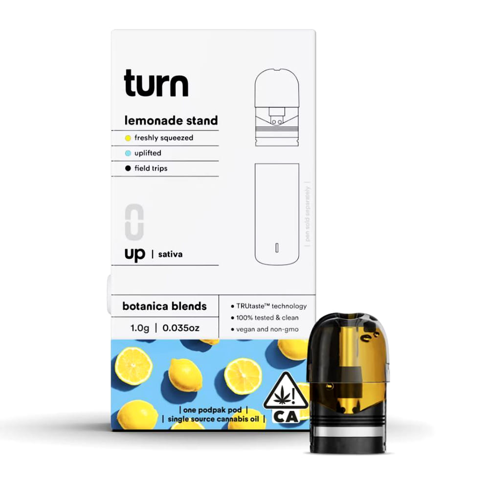 Lemonade Stand (S/H) - Botanical Blends Pod 1g - Turn - Lemonade Stand (S/H) - $28 - Cartridges