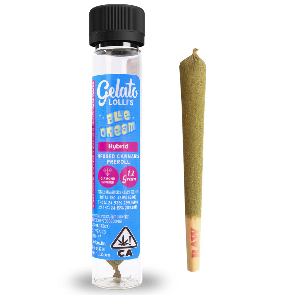 Blue Dream (H) Infused Preroll - 1.2g *B2G1 EVERYDAY* - Gelato Canna Co. - Blue Dream (H) - $10.99 - Pre-Rolls