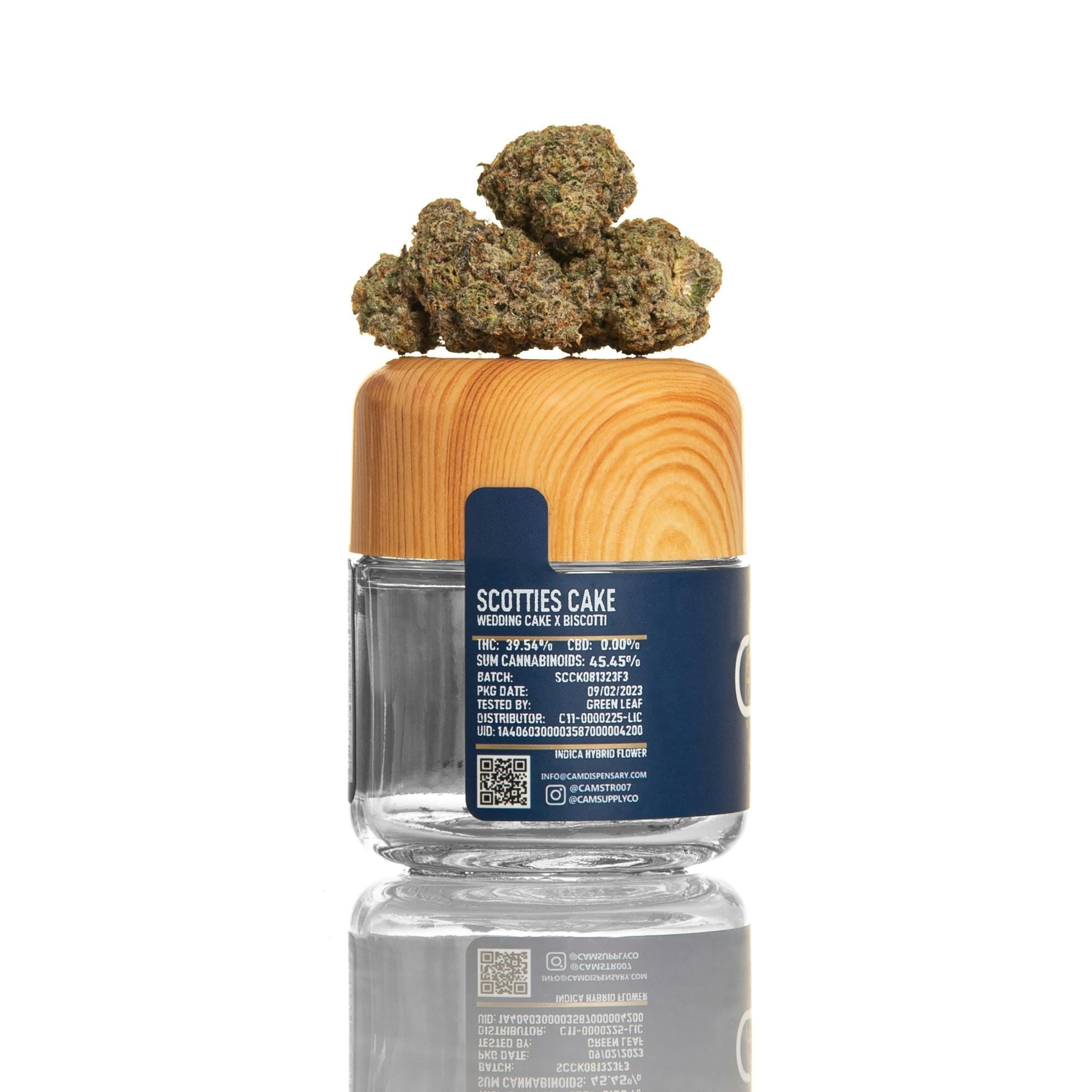 Scotties Cake - CAM - Eighth - $48 - Flower