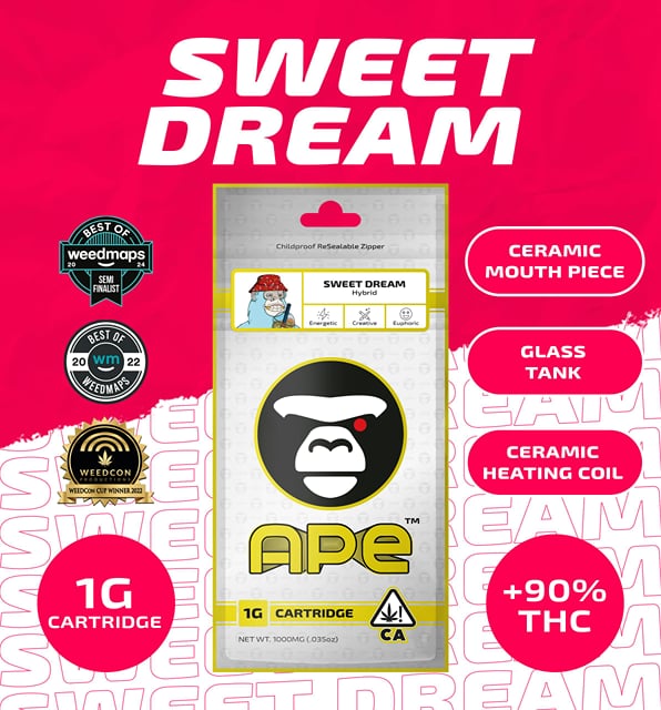 SWEET DREAM — Sauce Cart 1000 mg.