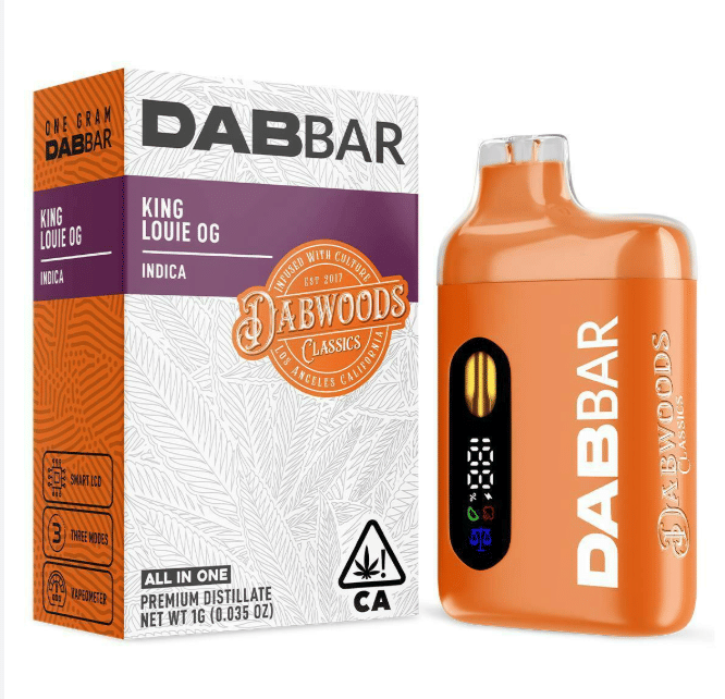 1G KING LOUIS DAB BAR - Dabwoods -  - $40.05 - Vaporizer