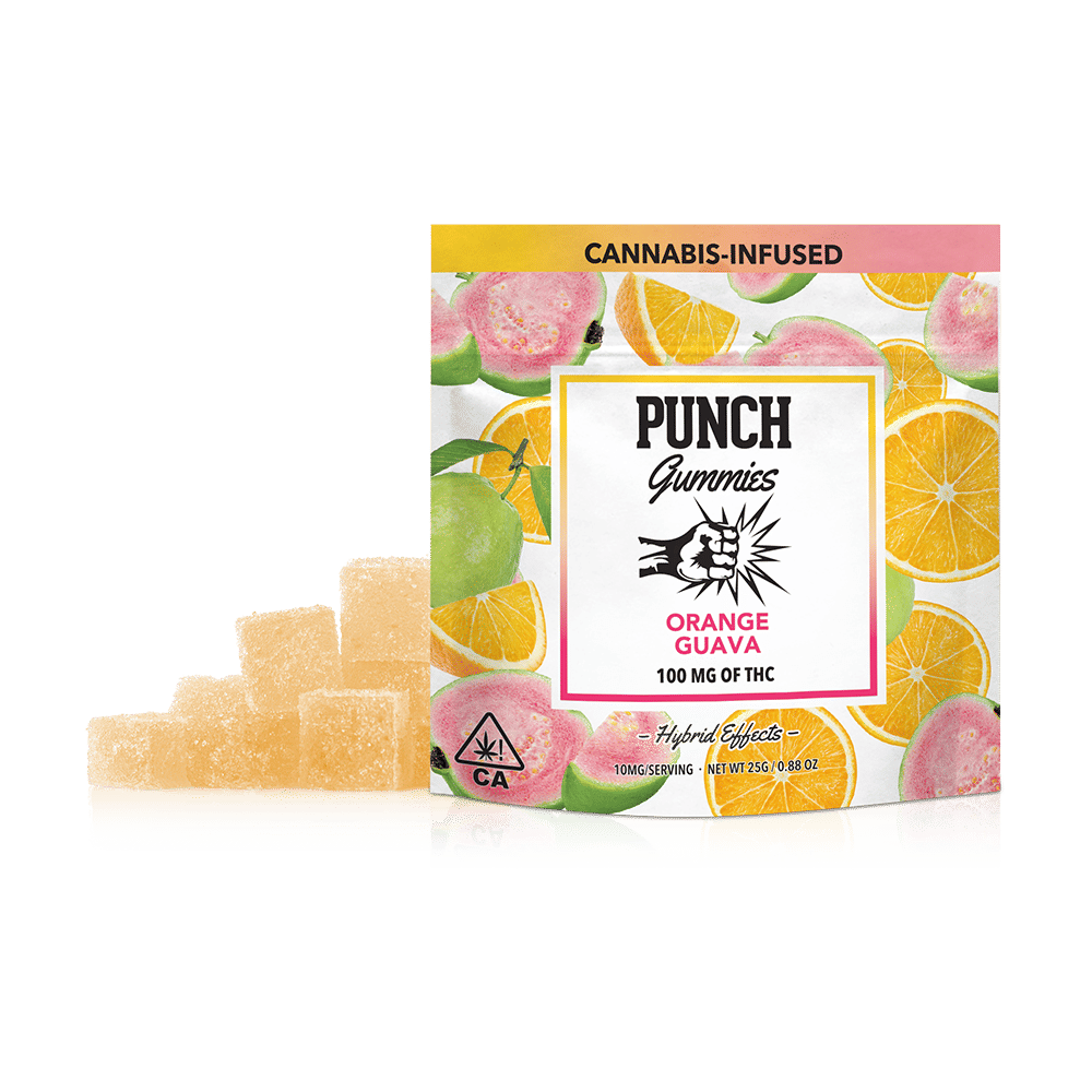 Orange Guava 100MG Gummies - Punch -  - $6.50 - Edible