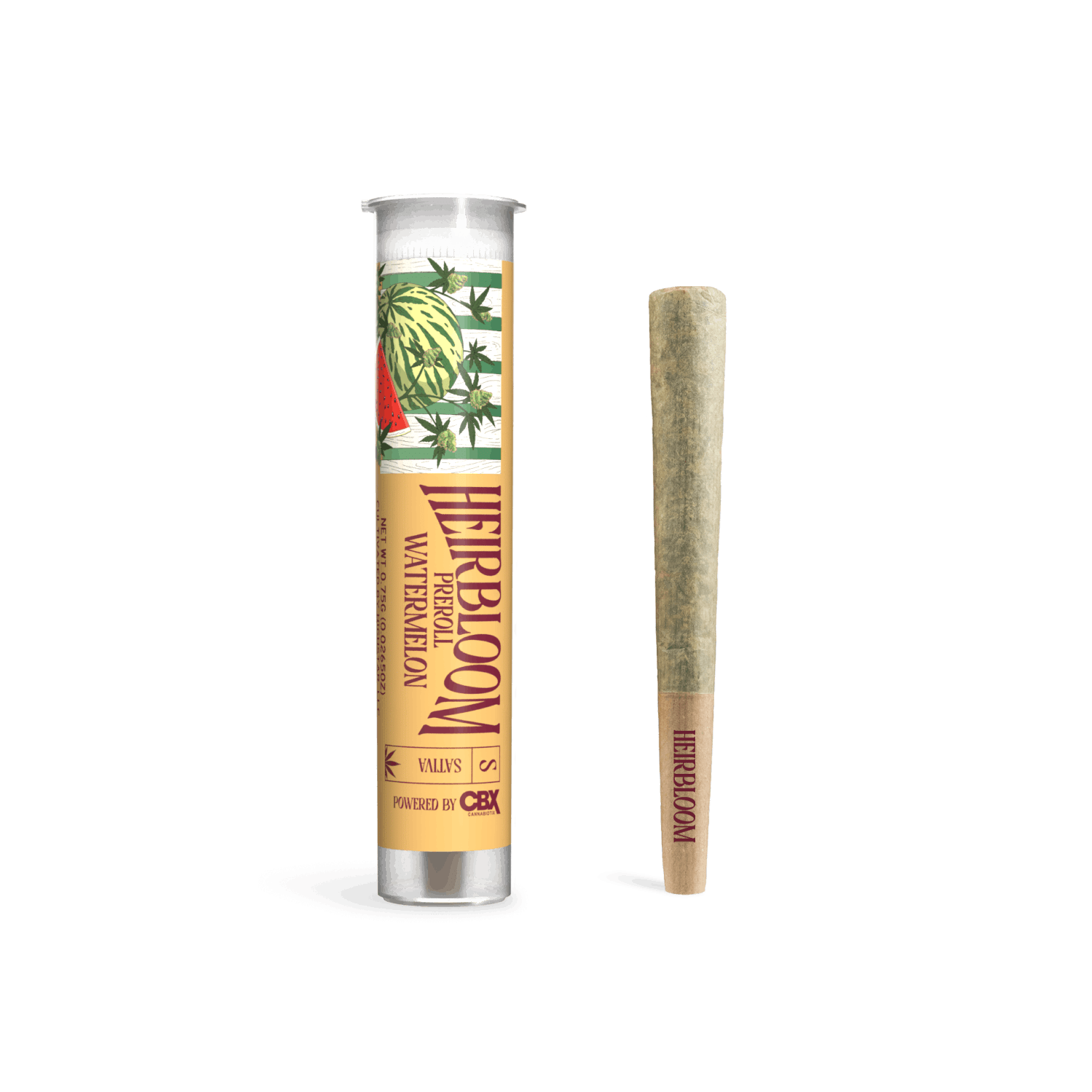 Heirbloom - Watermelon Pre-Roll 0.75g - Heirbloom Legacy Flower - Heirbloom - Watermelon Pre-Roll 0.75g - $15 - Pre-Roll