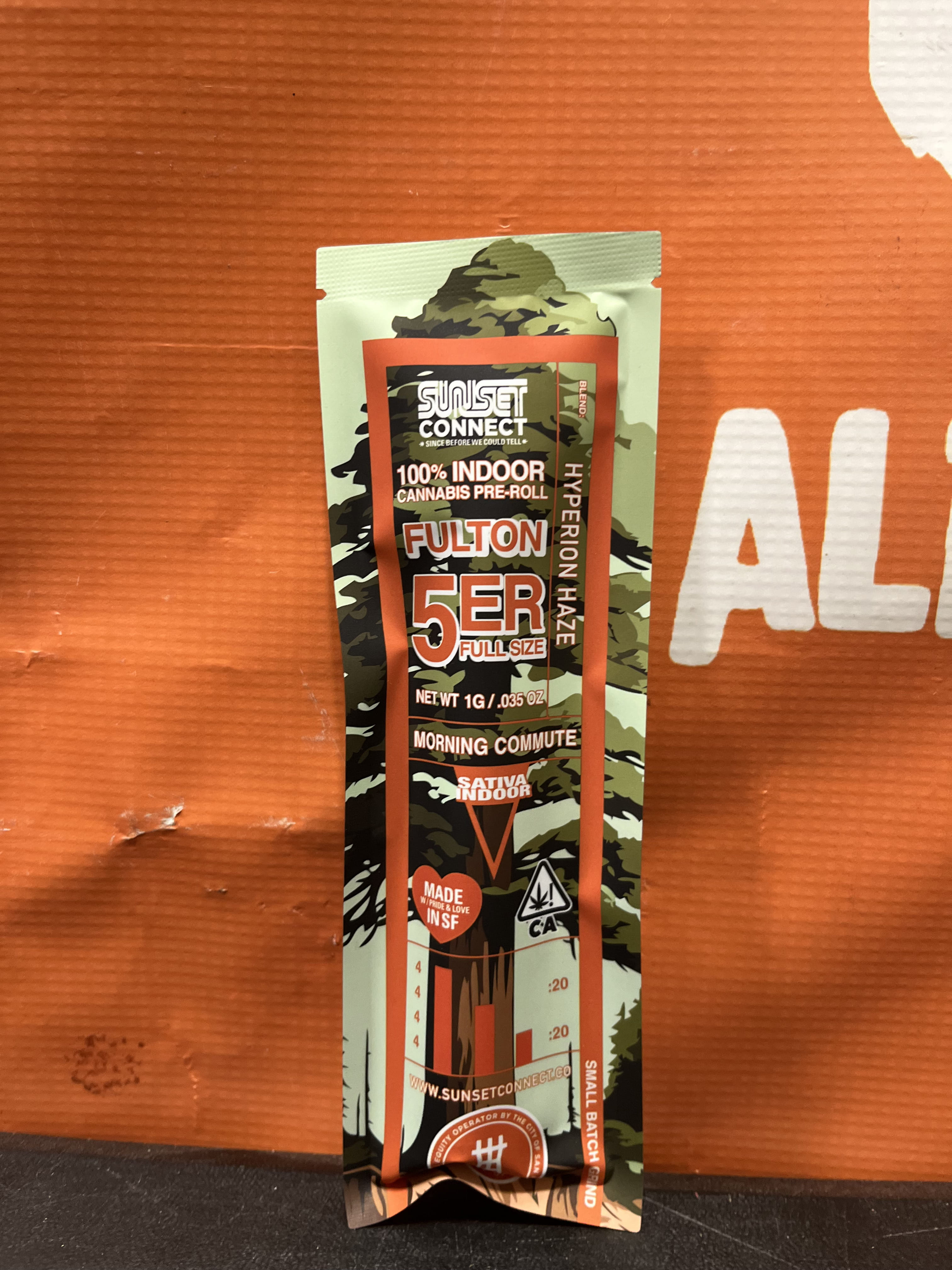 SUNSET CONNECT - Hyperion Haze (S) - 1g Preroll - Sunset Connect - PR - $5 - Prerolls