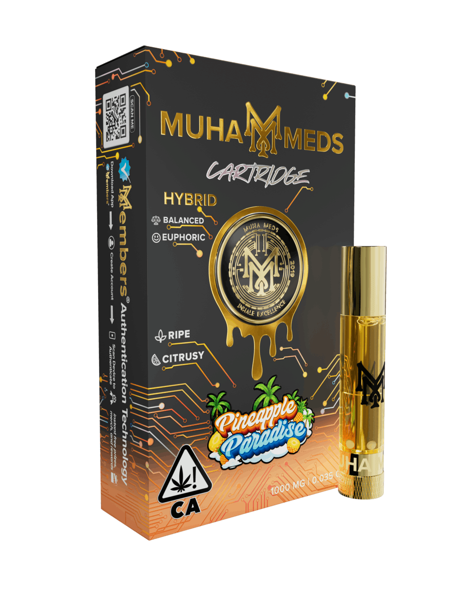 Pineapple Paradise | Cartridge | 1000MG - MUHA MEDS -  - $15 - Vape