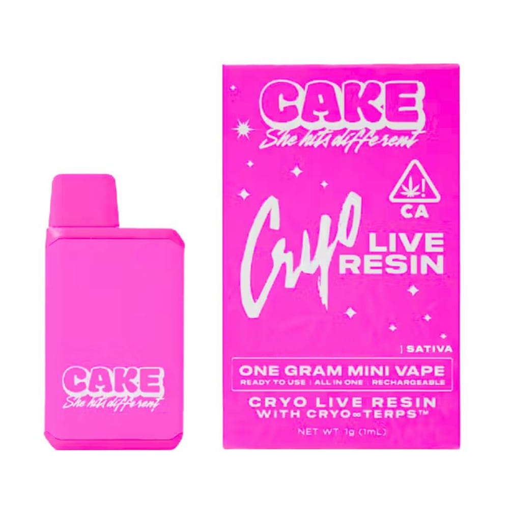 Trainwreck (S) Cryo Live Resin AIO 1g - Cake Brand - Trainwreck (S) - $27 - Vape Cartridge