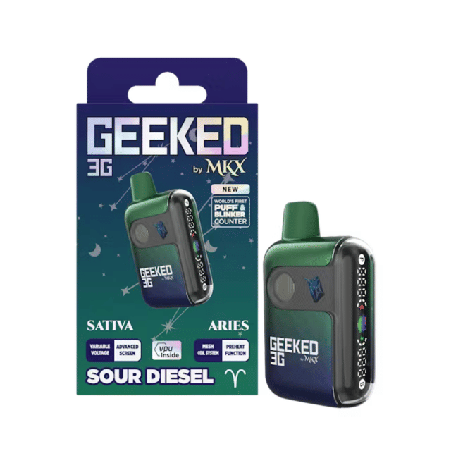 Geeked Disposable 3g - Sour Diesel