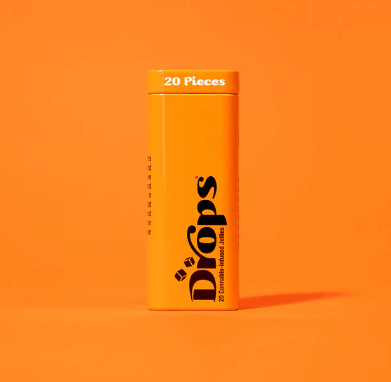 Creative Orange Flavored THC Jellies 20Pk - DROPS -  - $15 - Edible