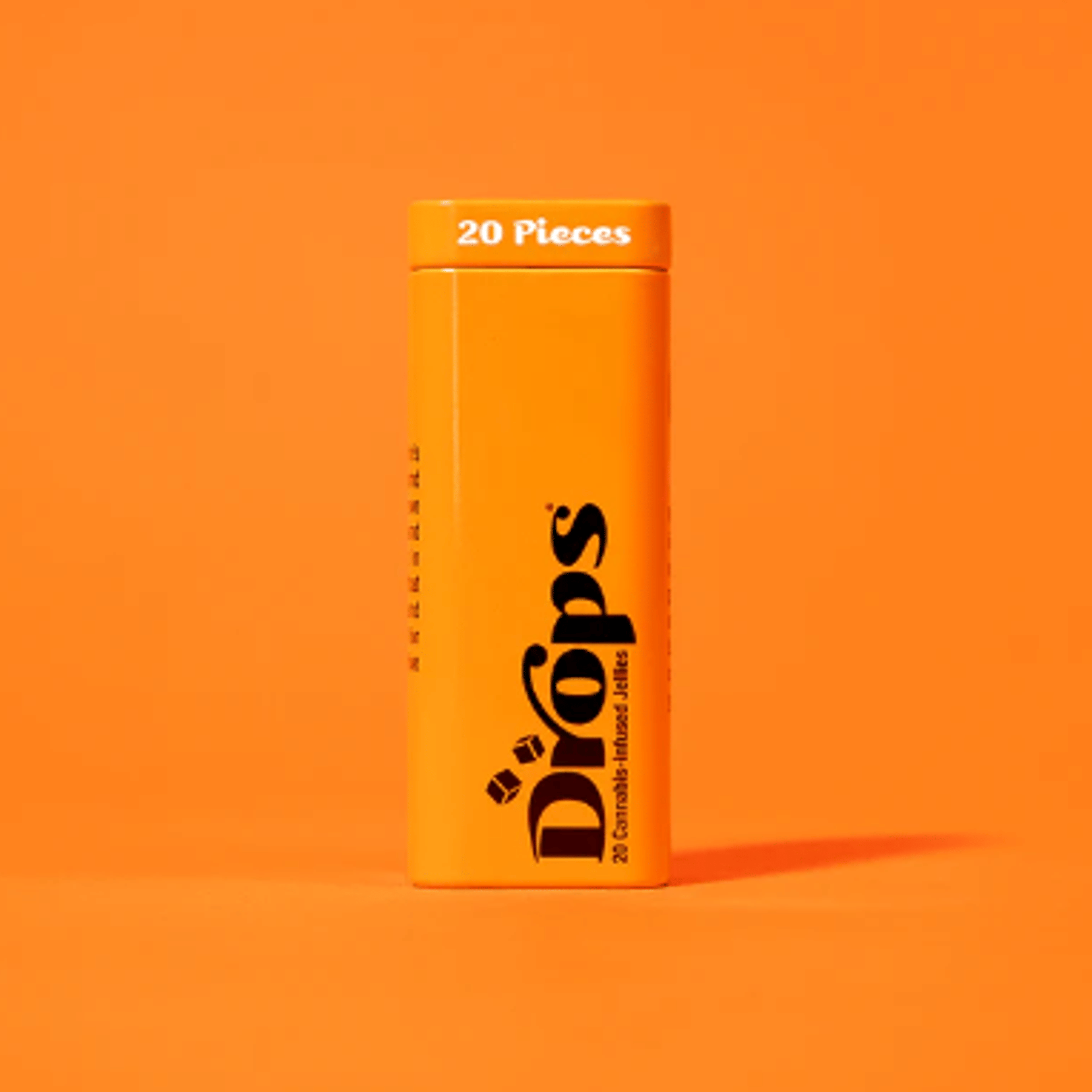 Creative Orange Flavored THC Jellies 20Pk - DROPS - - $15 - Edible