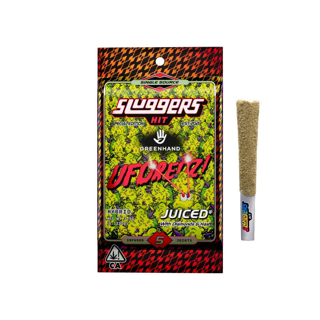UFOreoz - 3.5g Infused Pre Roll .7g (5pk) - Sluggers Hit - Infused PR Pack - Hybrid - $42 - Infused Preroll Pack
