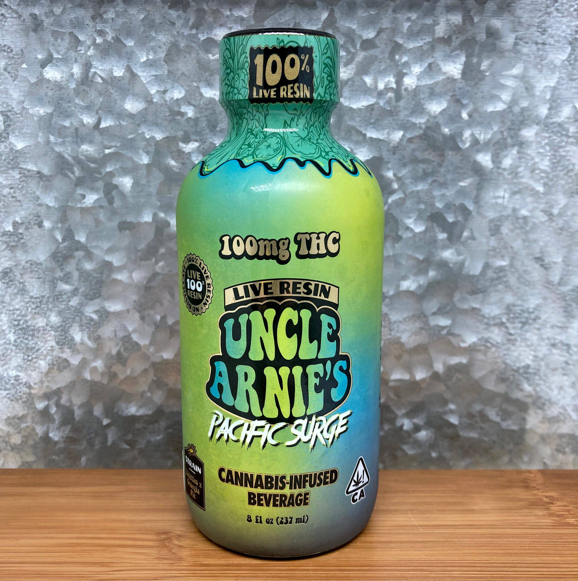 Pacific Surge 100mg Live Resin - Uncle Arnie's -  - $16 - Drink