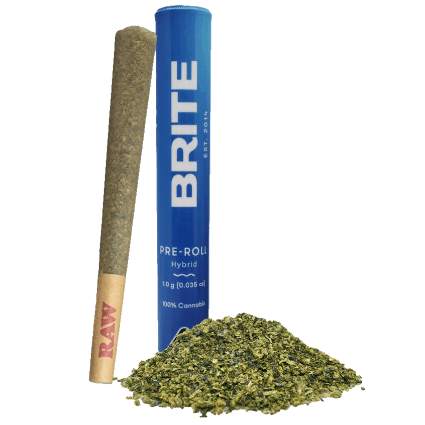 White Runtz - Pre-Roll - Brite Labs - 1g (Single) - $4.99 - Non-Infused Pre-Rolls