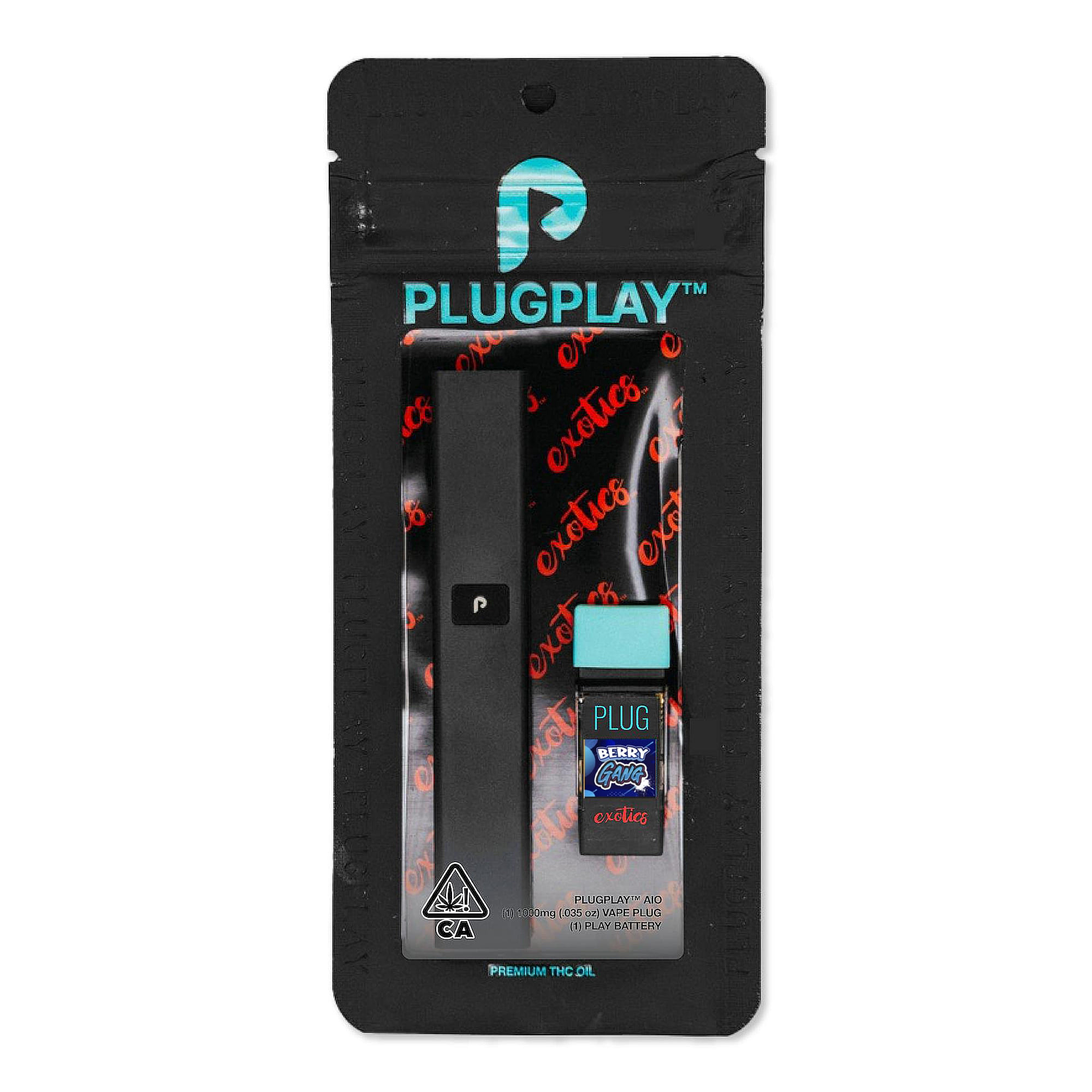 Berry Gang (H) Starter Kit - 1g - PlugPlay - Berry Gang (H) AIO - $36.50 - Cartridges