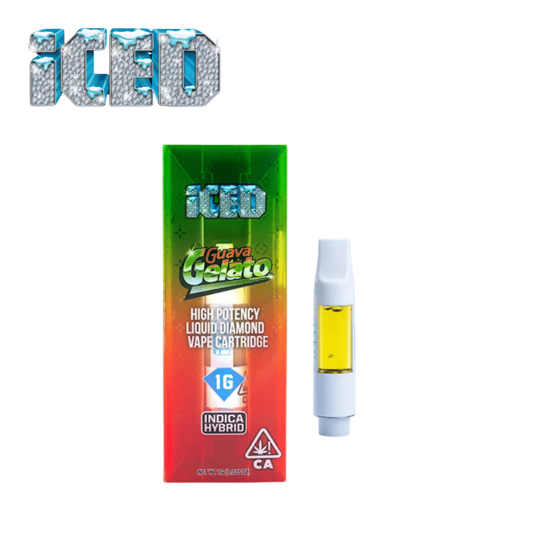 ICED - Guava Gelato - Liquid Diamonds - 1g *B2G1 EVERYDAY* - ICED - Iced Guava Gelato - $17.99 - Vapes