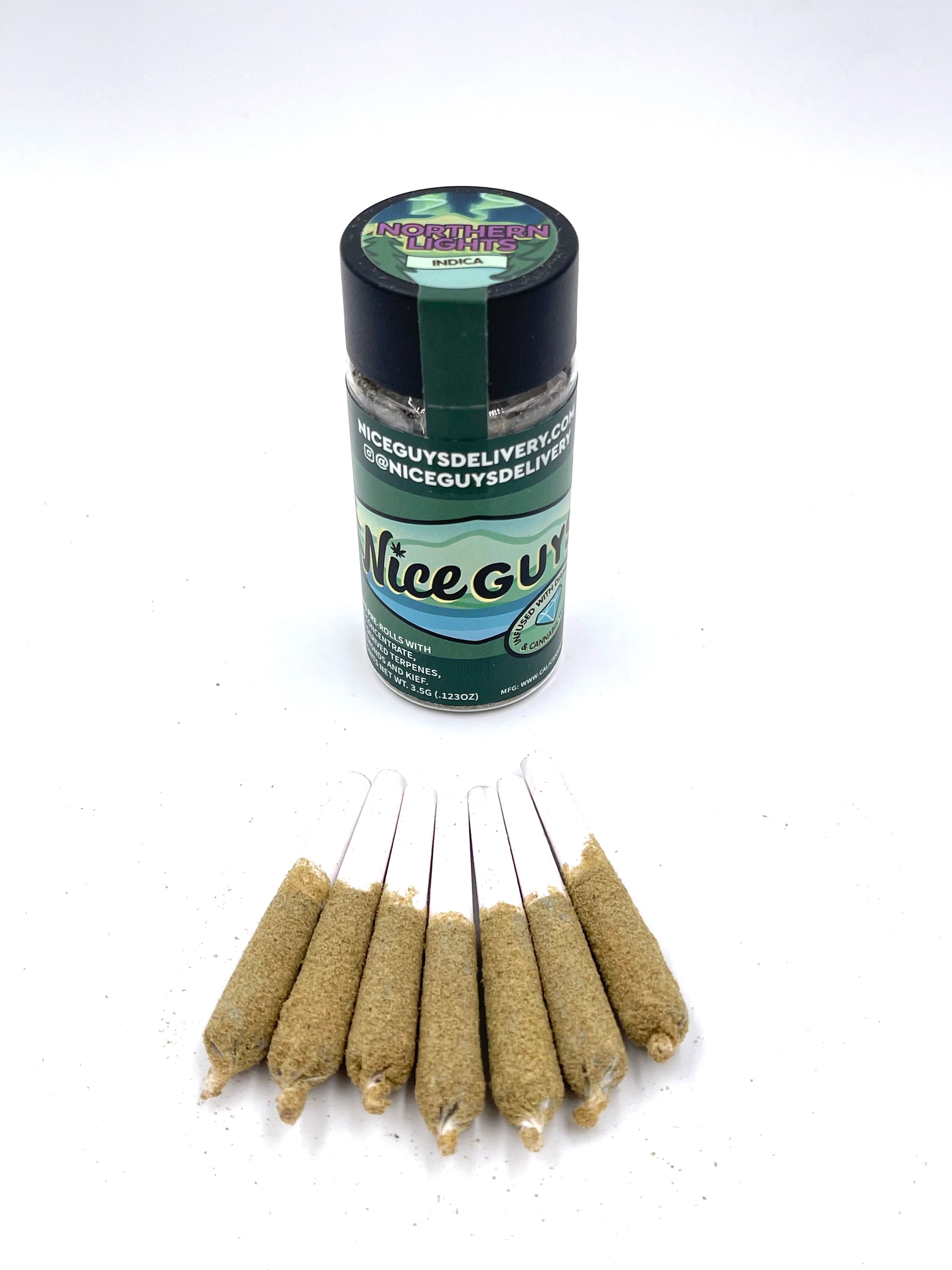 Northern Lights Triple-Infused 7 Pack Pre-Rolls - Nice Guys - 7 Pack - $35 - Pre-Rolls