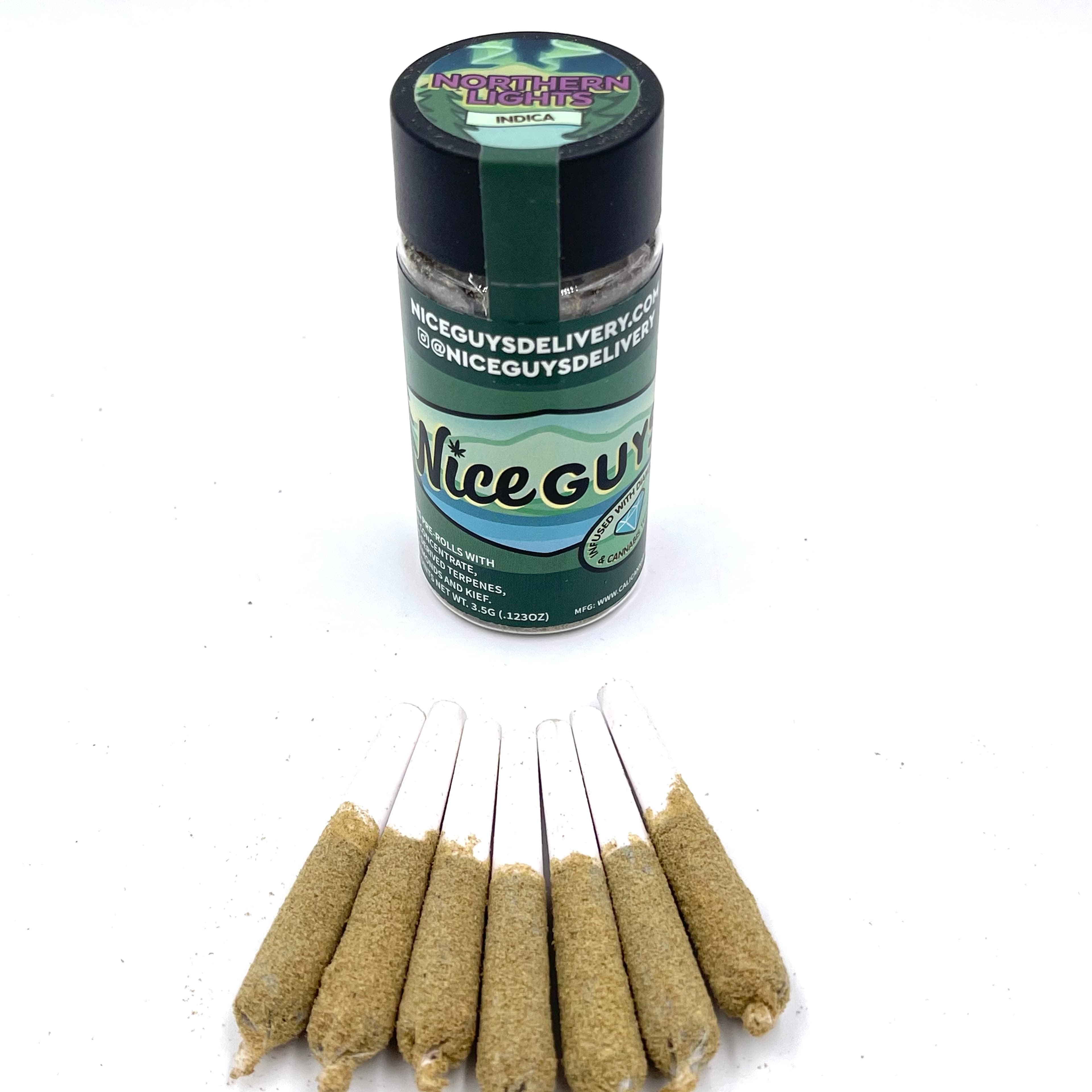 Northern Lights Triple-Infused 7 Pack Pre-Rolls - Nice Guys - 7 Pack - $35 - Pre-Rolls