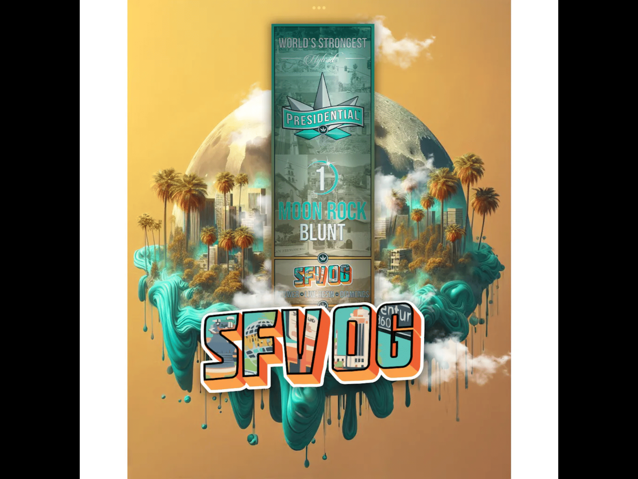 Presidential: SFV OG Moon Rock Blunt