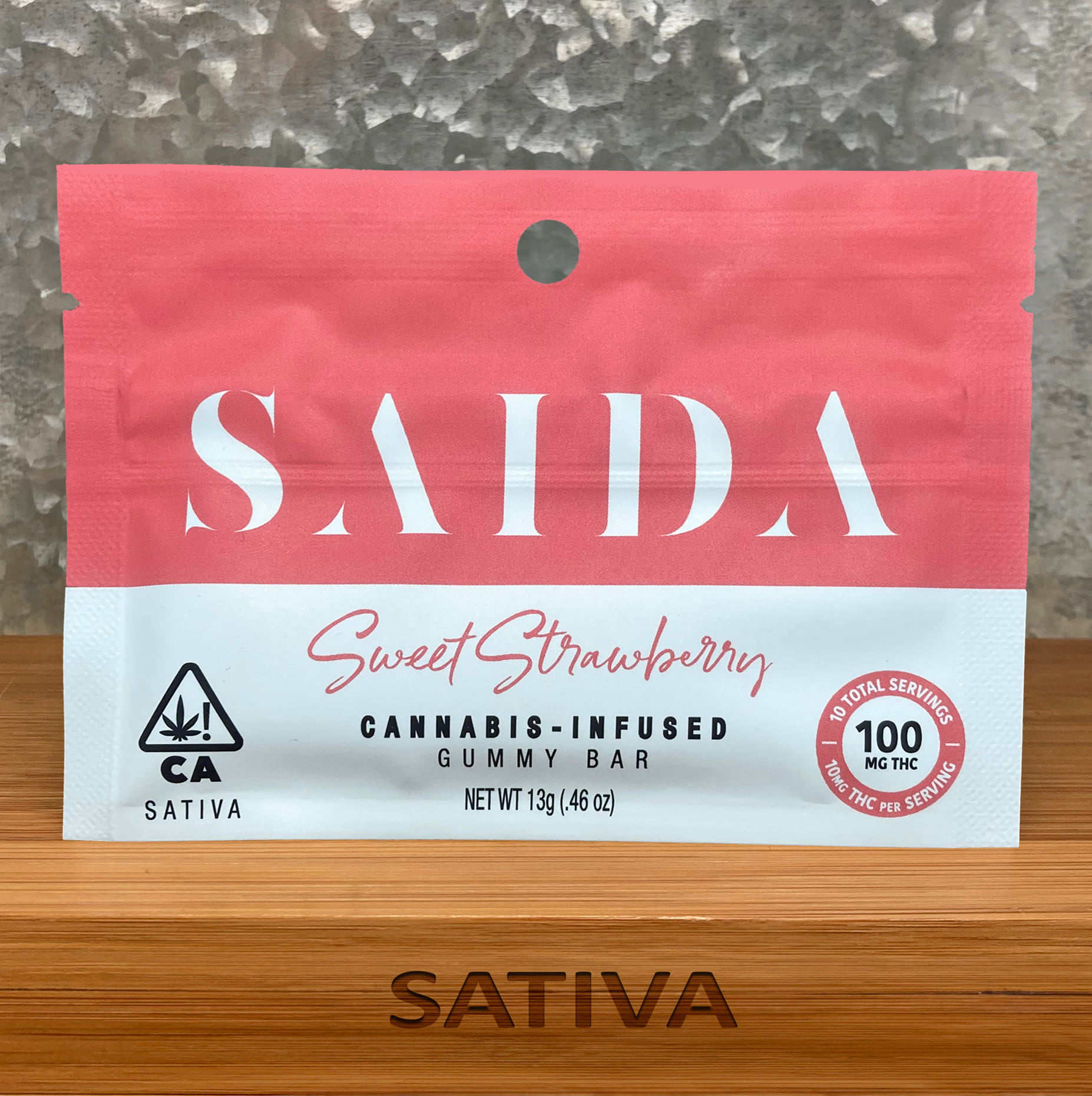 Sweet Strawberry Gummies 100mg - Saida -  - $10 - Edible