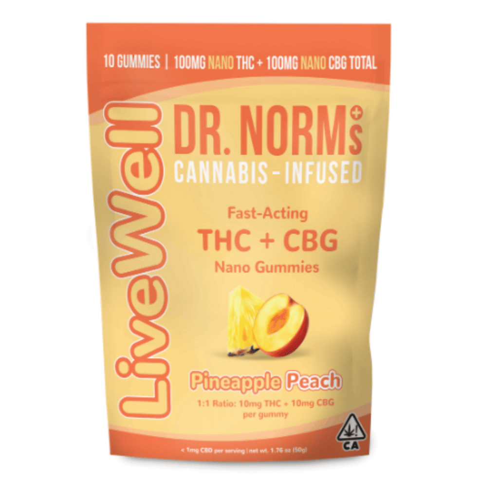 DR. NORM'S — Livewell Pineapple Peach Max