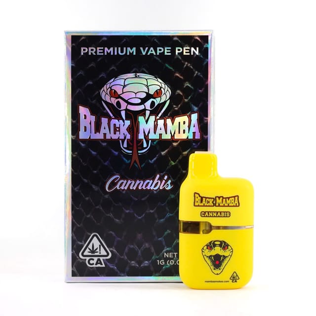 Black Mamba: Strawberry Cough - Mini Tank Dispo