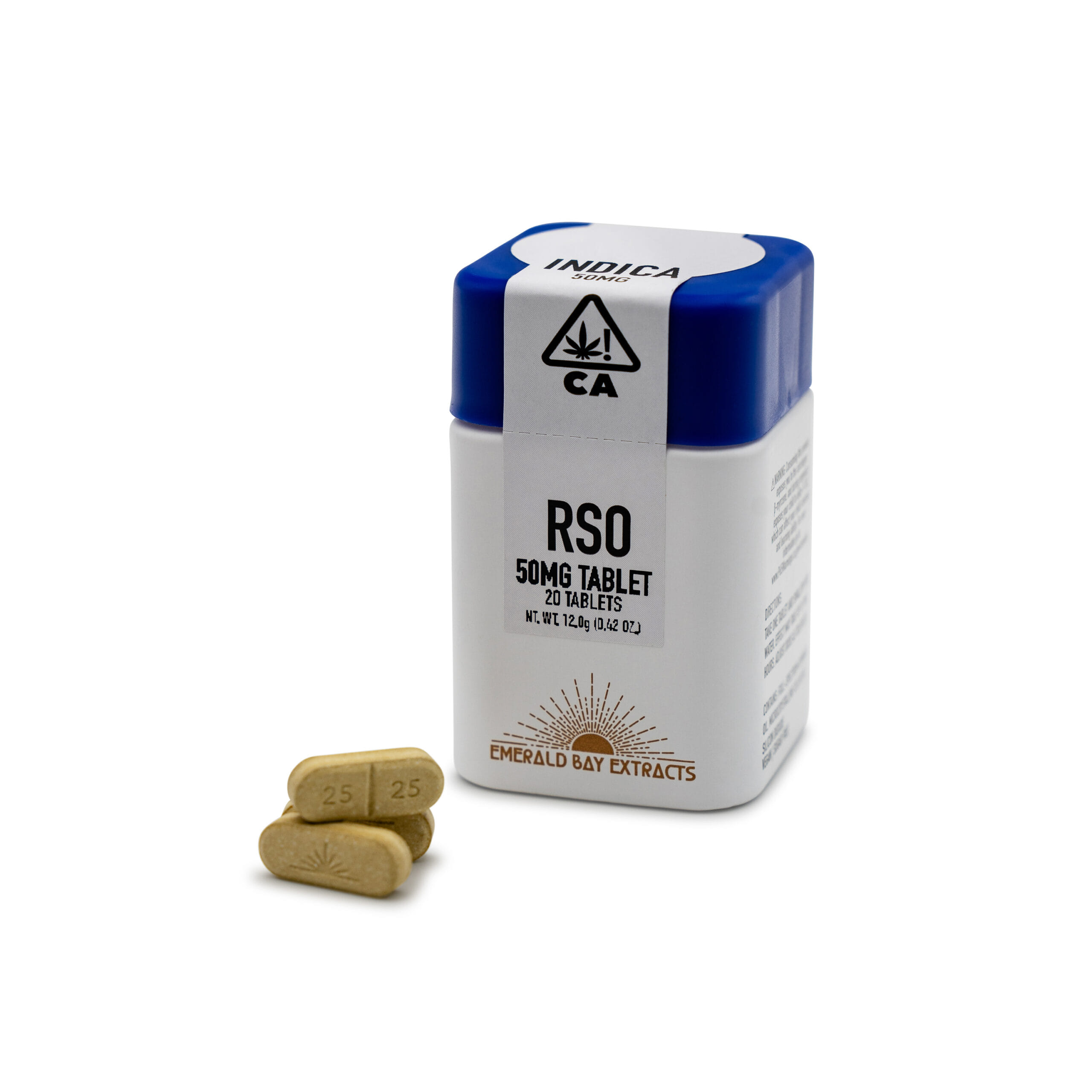 Platinum OG (I) RSO Tablets (50mg x 20) - 1000mg - Emerald Bay Extracts -  - $45 - Capsules/Tablets