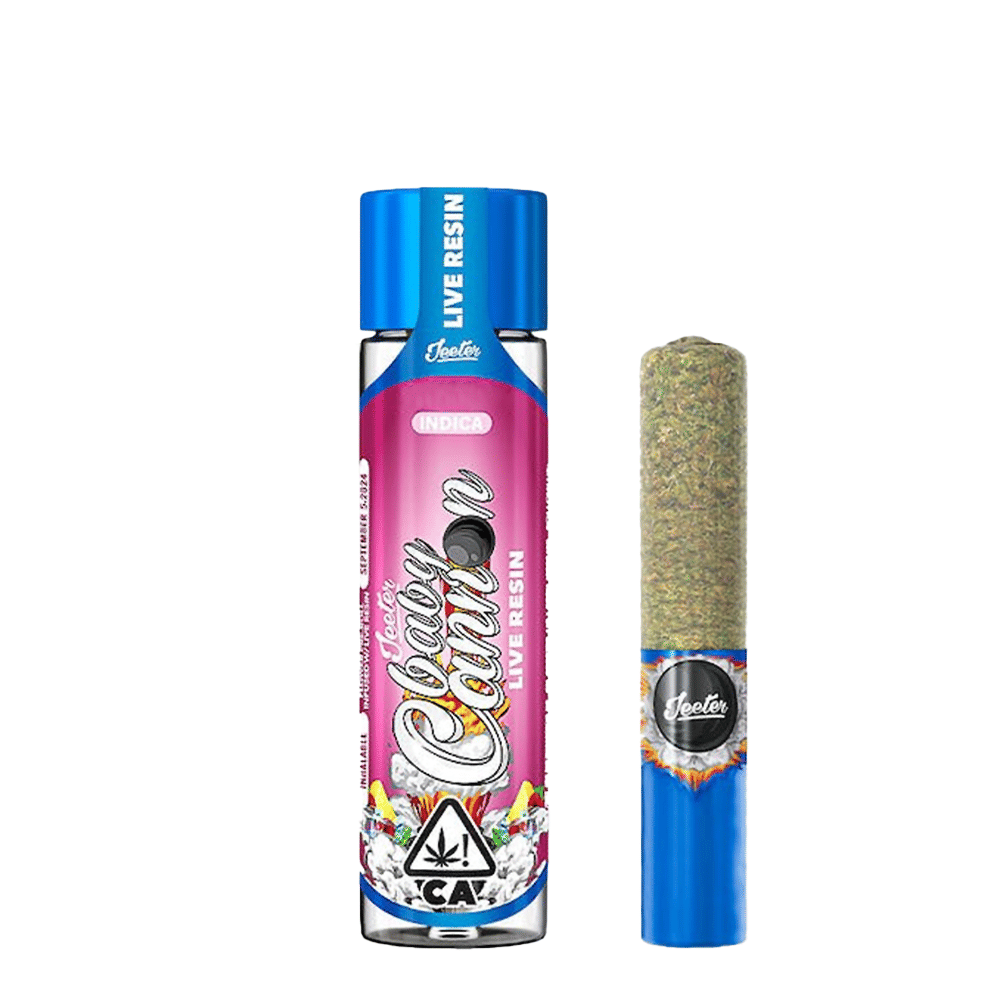Slymer Live Resin Infused Baby Cannon Pre-Roll (1.3G) - Jeeter - (1.3G) - $22 - Preroll